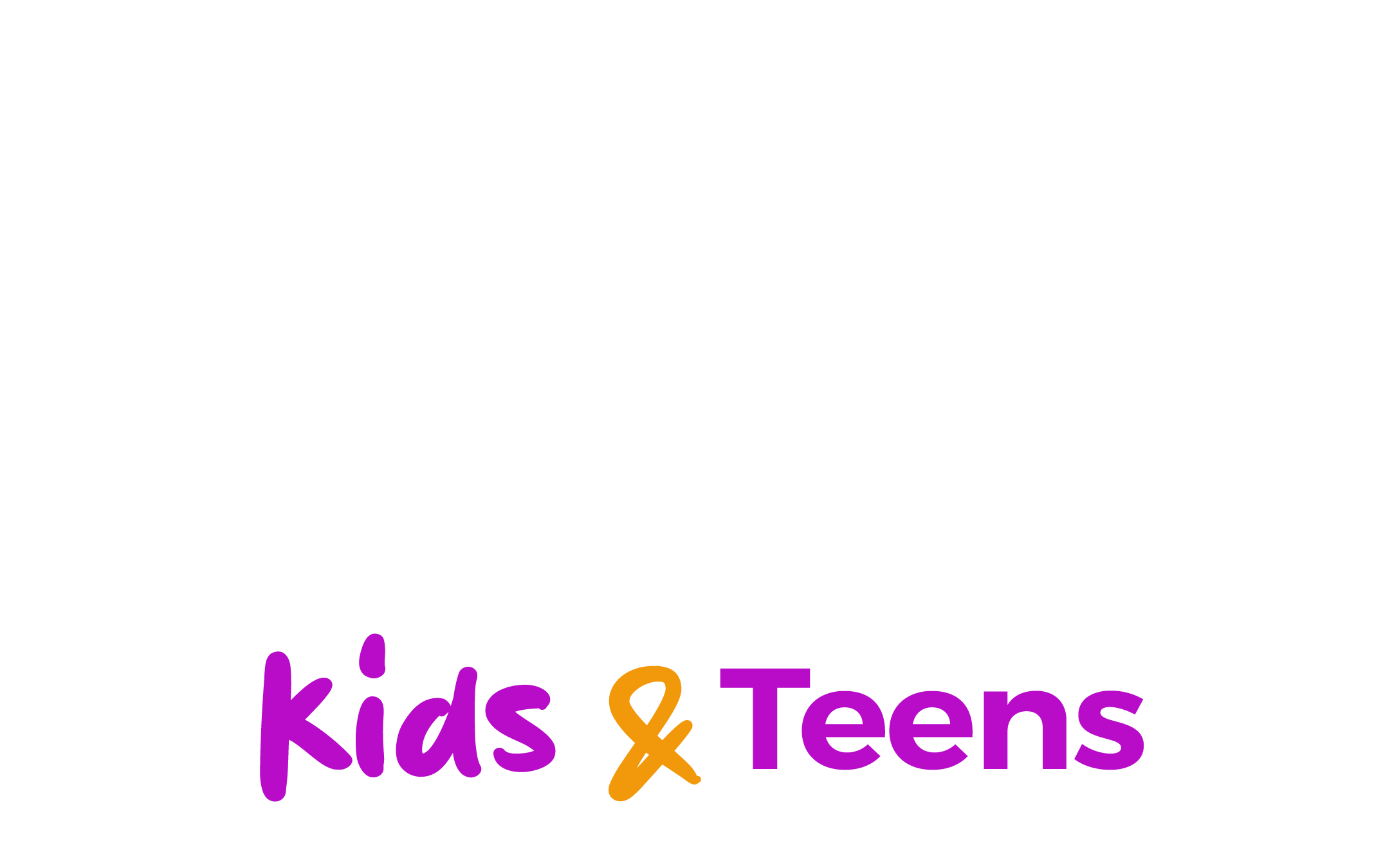 Logo Kids and Teens Blanco